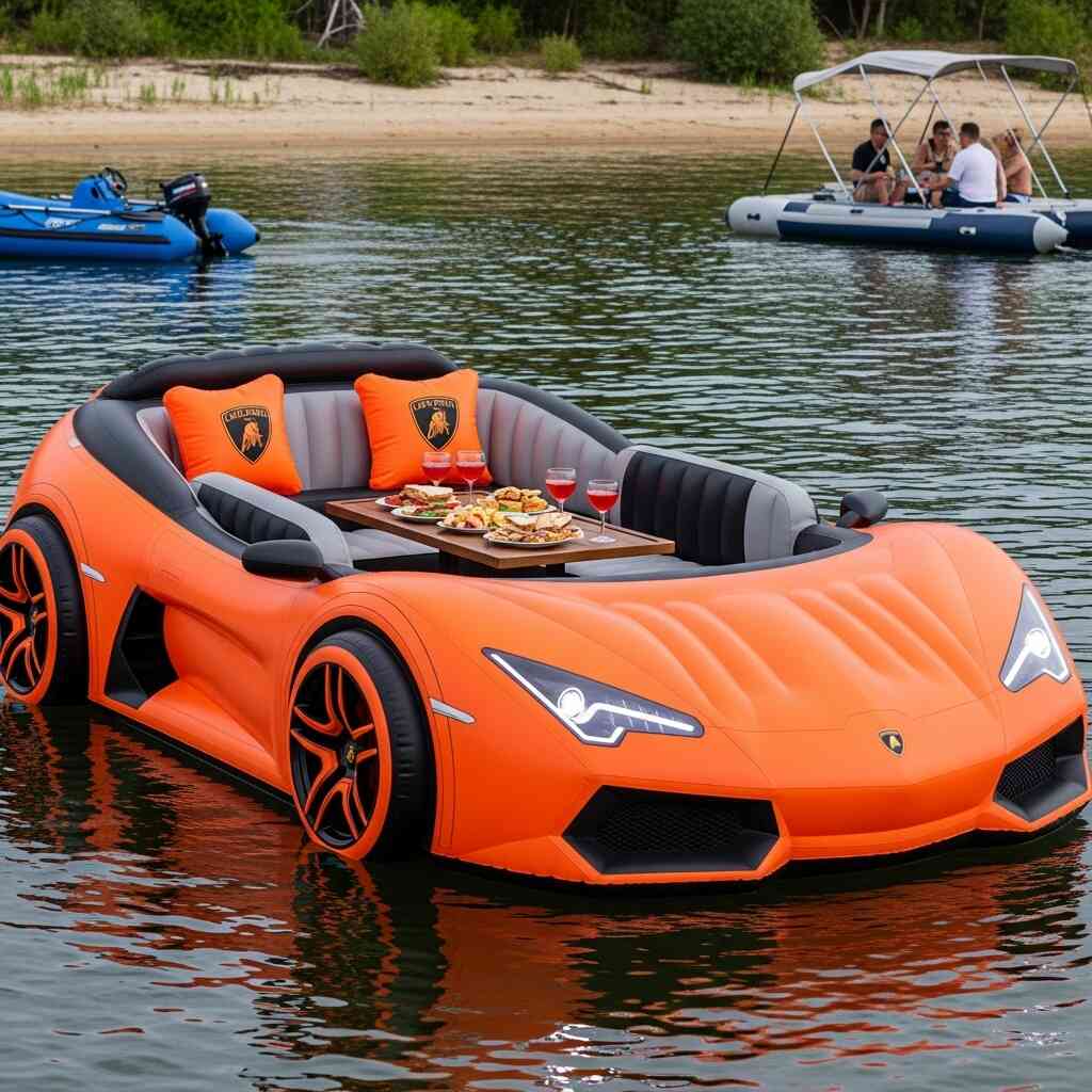 Lamborghini Inspired Floating Lounge