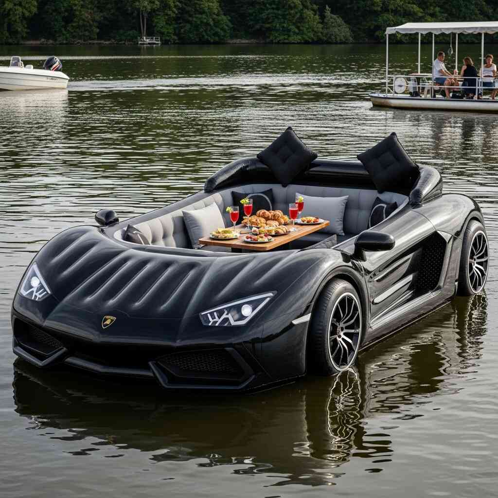 Lamborghini Inspired Floating Lounge