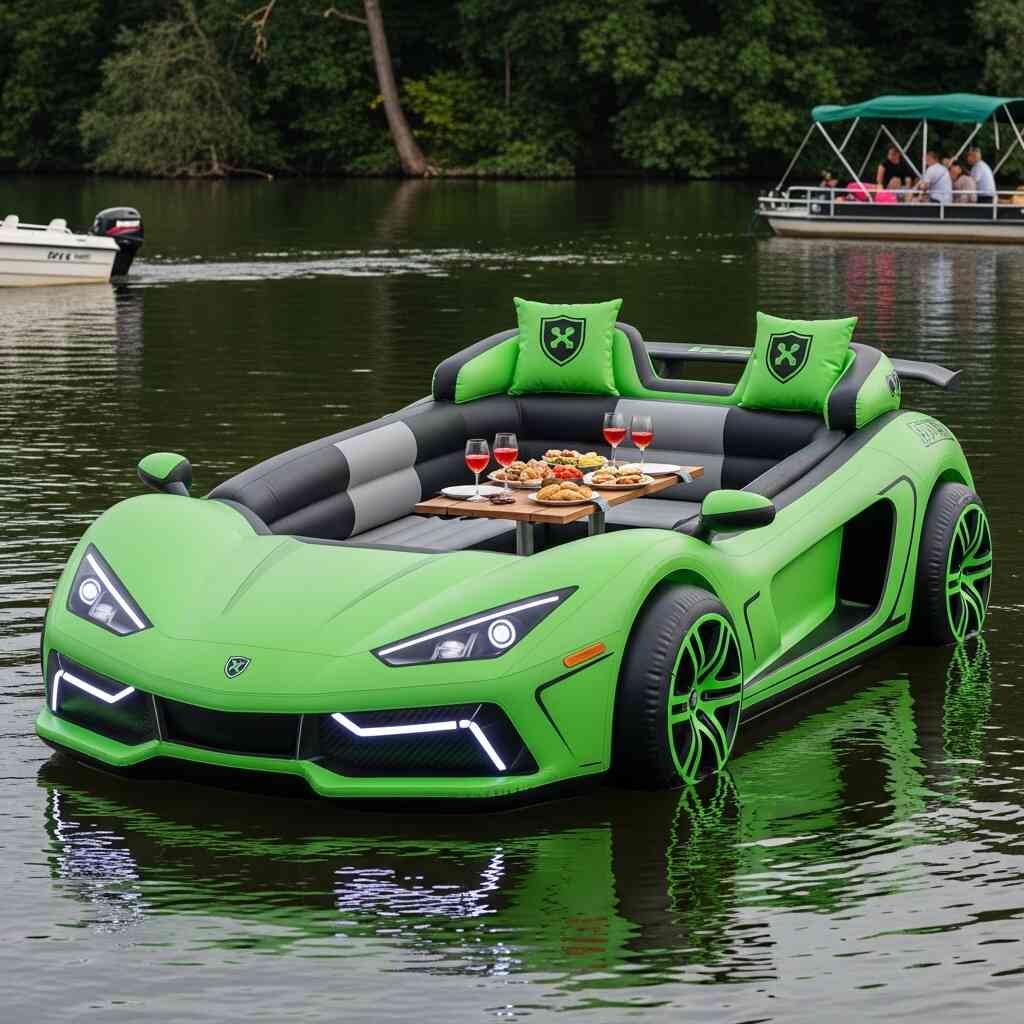 Lamborghini Inspired Floating Lounge