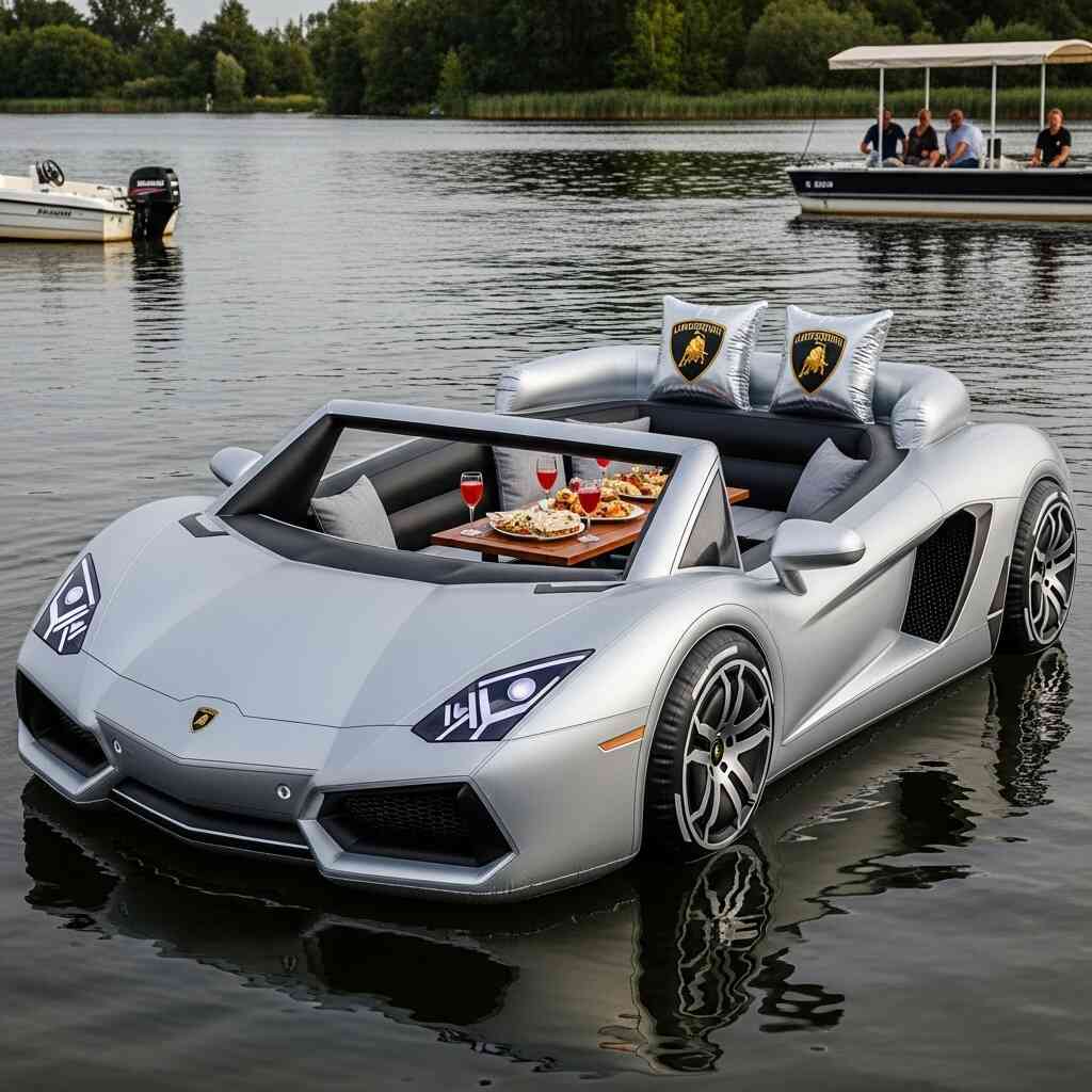 Lamborghini Inspired Floating Lounge