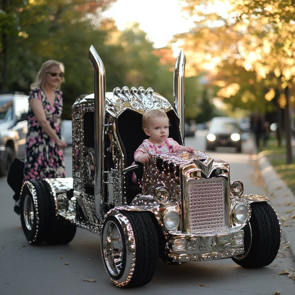 Semi-Truck Stroller
