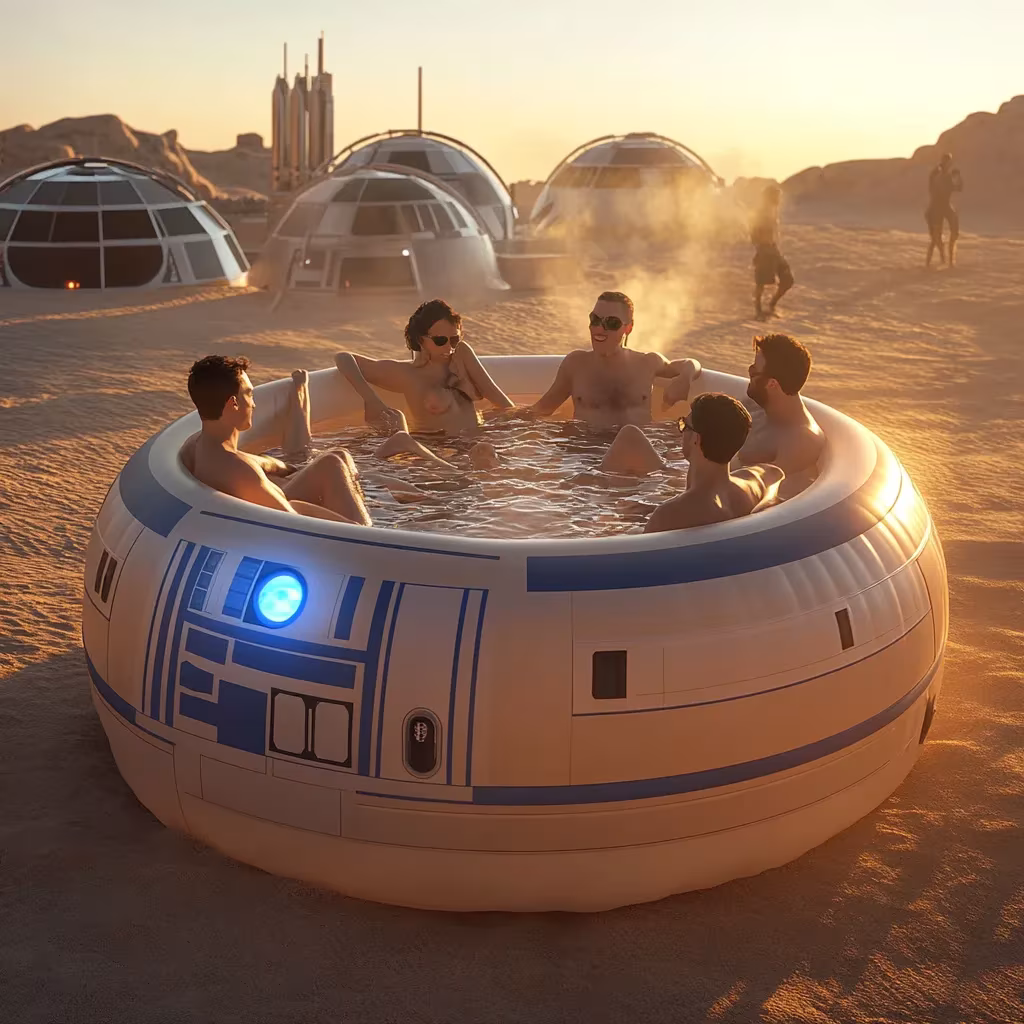 Inflatable Star Wars Hot Tubs