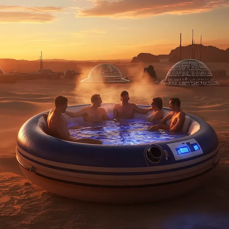 Inflatable Star Wars Hot Tubs