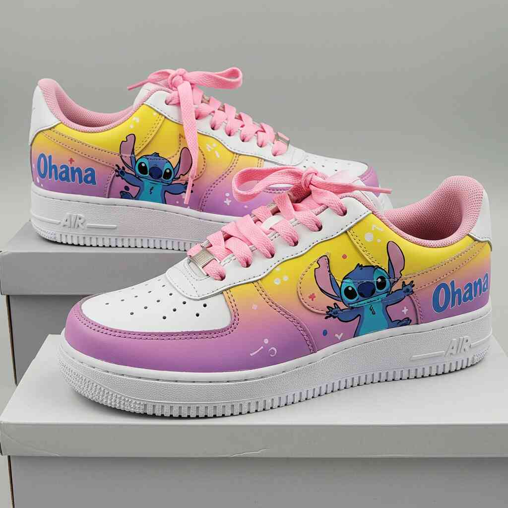 Stitch Custom Sneaker