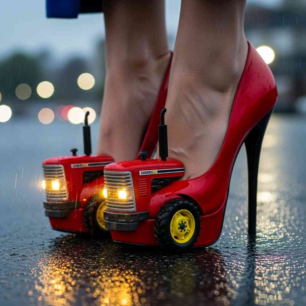 Tractor High Heels