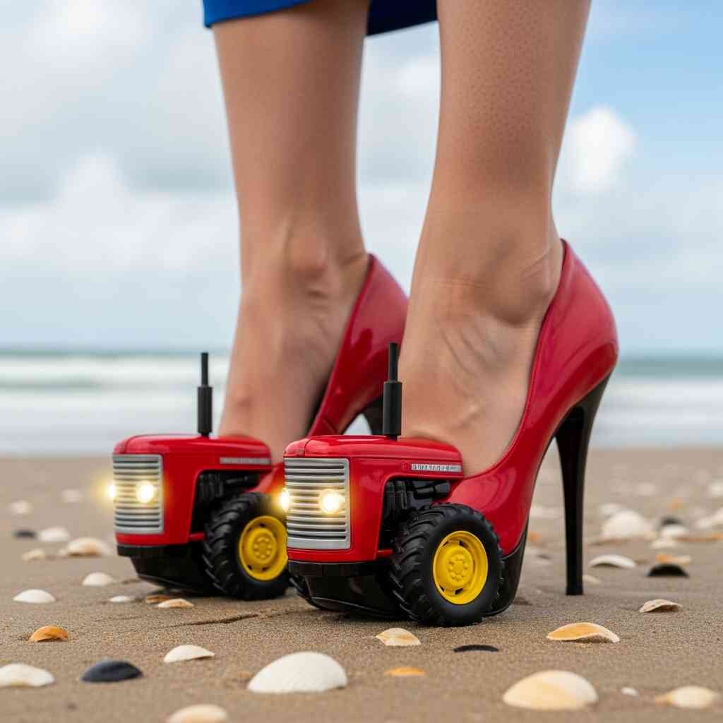 Tractor High Heels