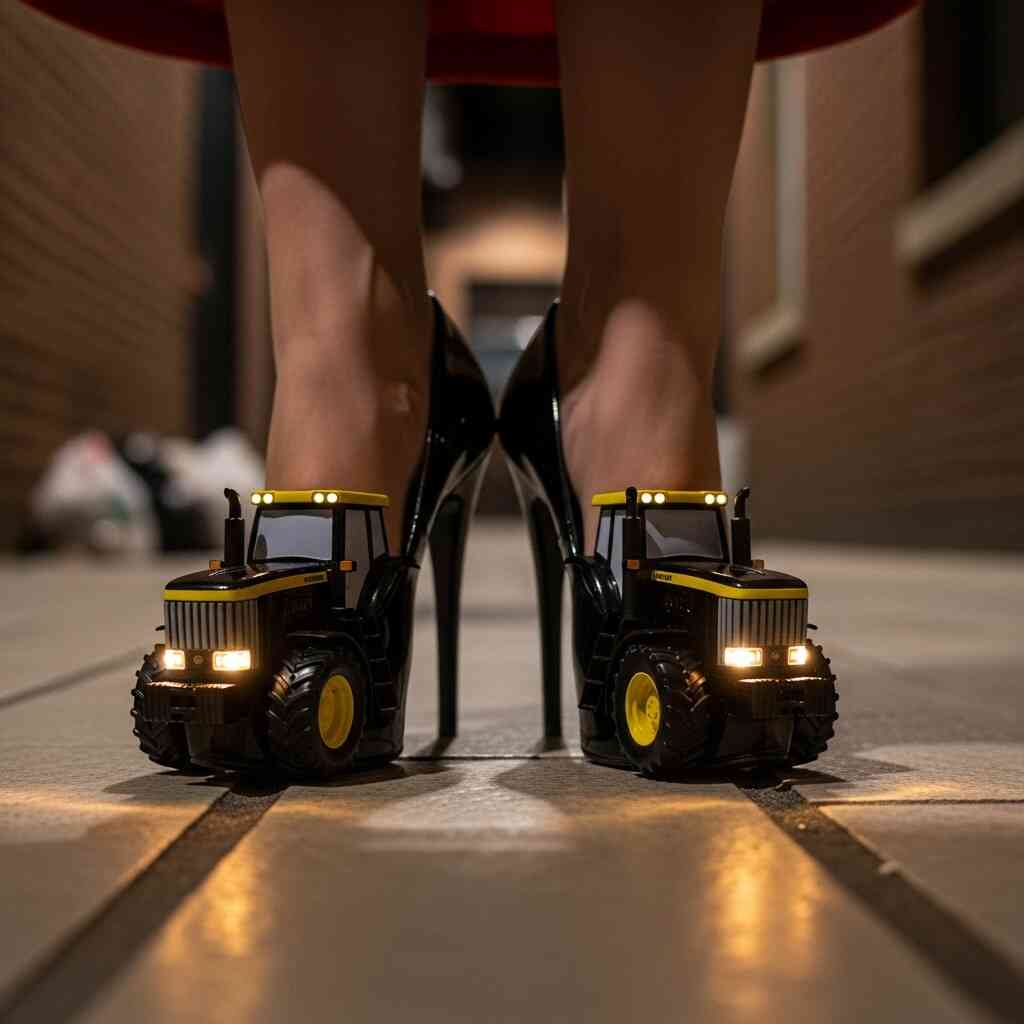 Tractor High Heels