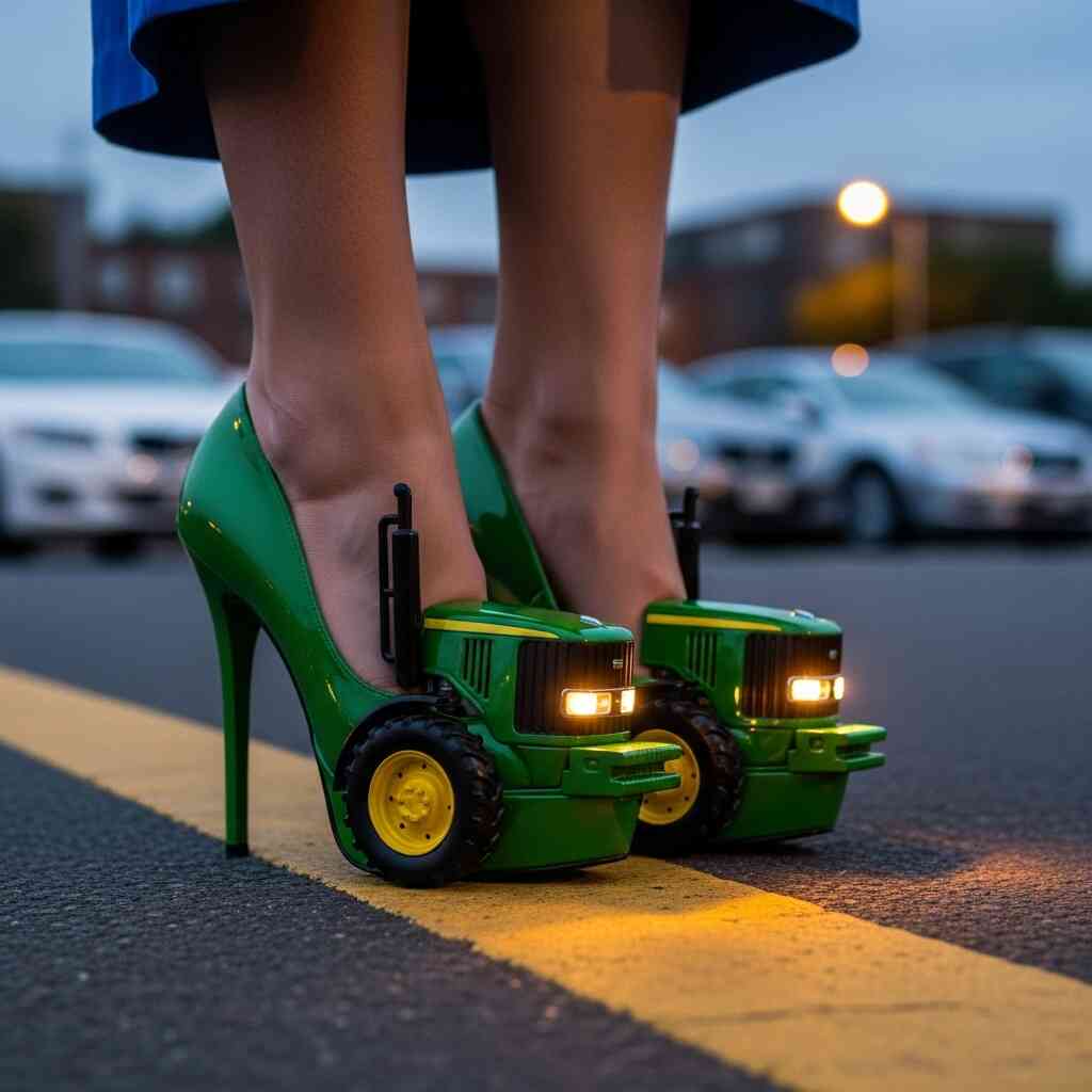 Tractor High Heels