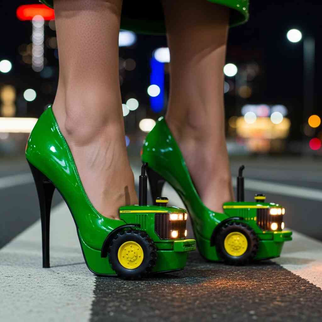Tractor High Heels
