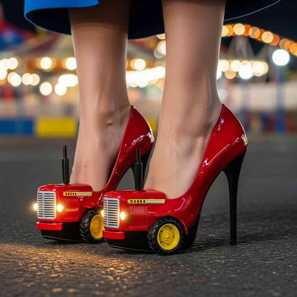 Tractor High Heels