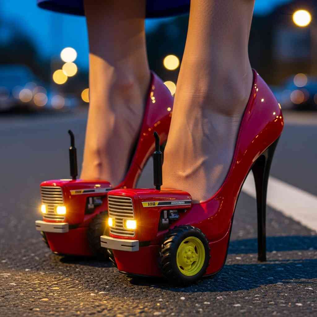 Tractor High Heels