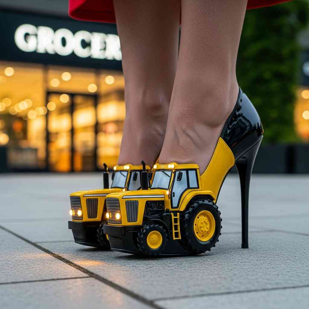 Tractor High Heels