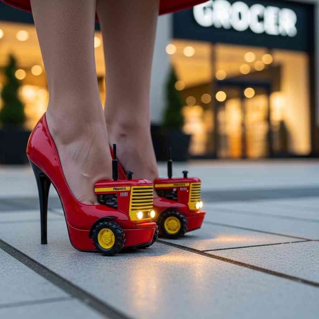 Tractor High Heels
