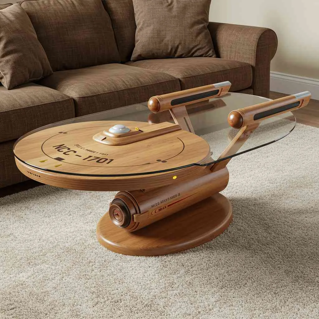 U.S.S. Enterprise Coffee Table