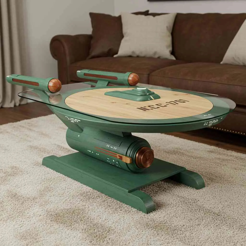 U.S.S. Enterprise Coffee Table
