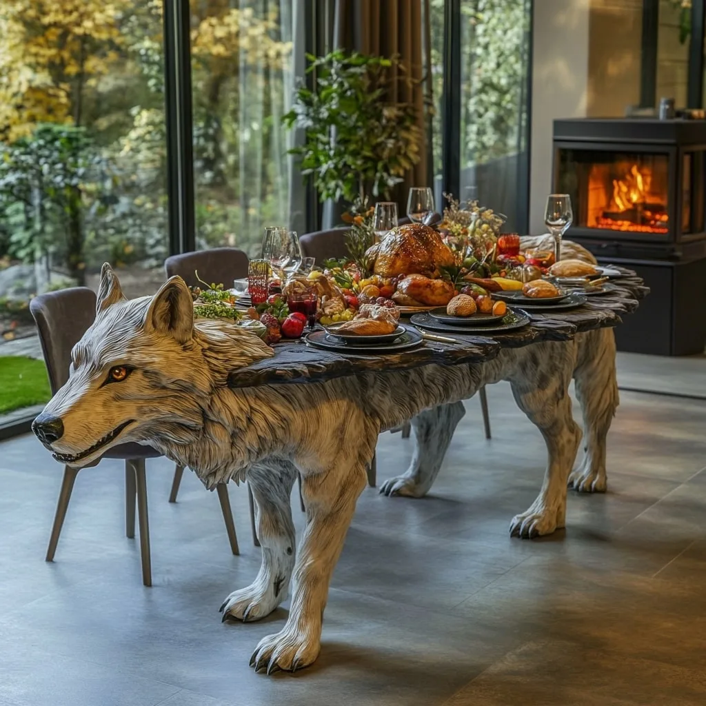 Animal Shaped Dining Tables
