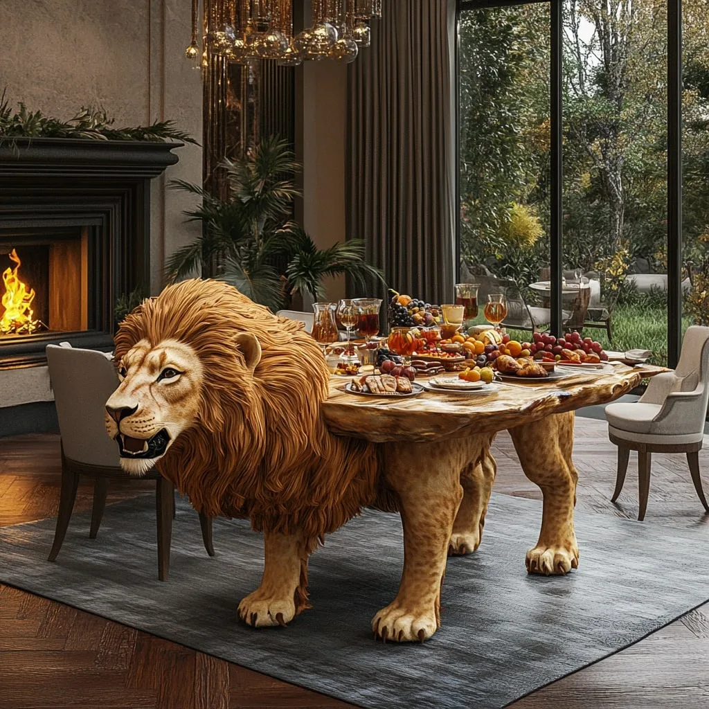 Animal Shaped Dining Tables