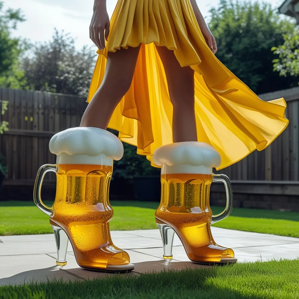 Beer Mug High Heels