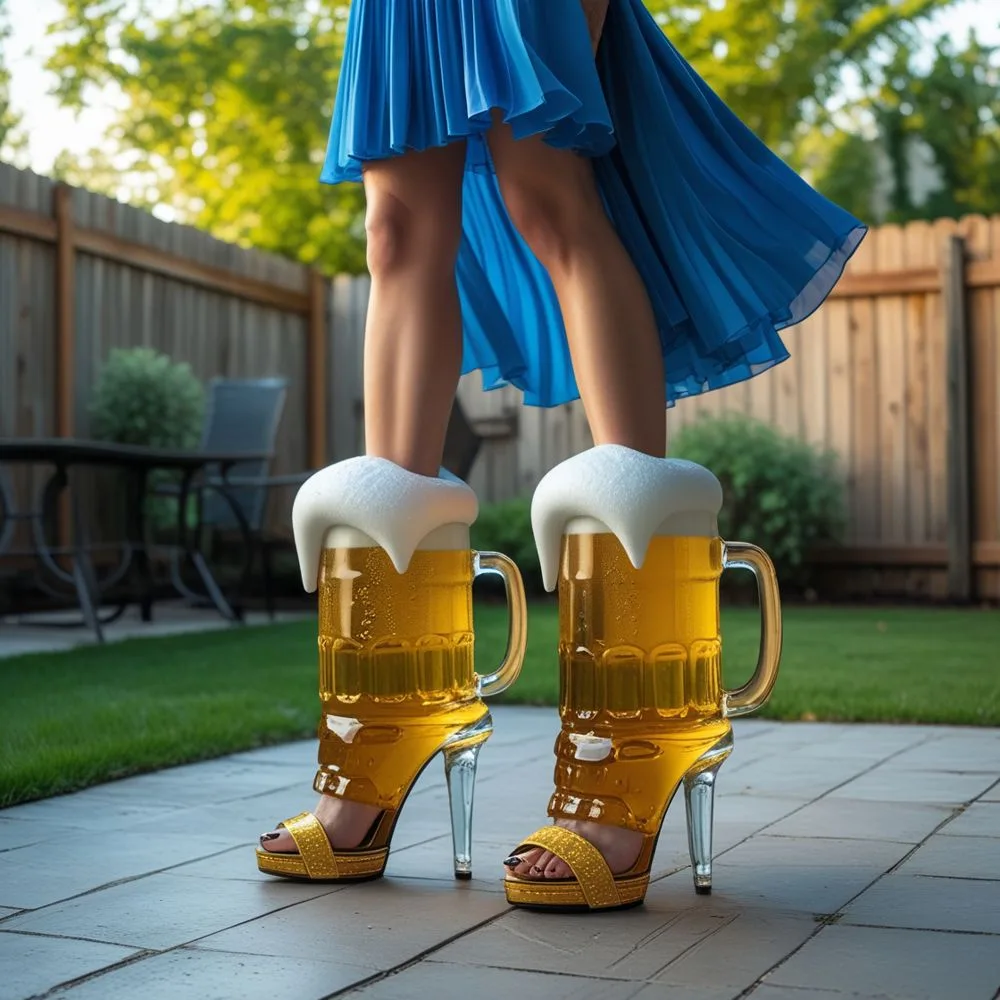 Beer Mug High Heels