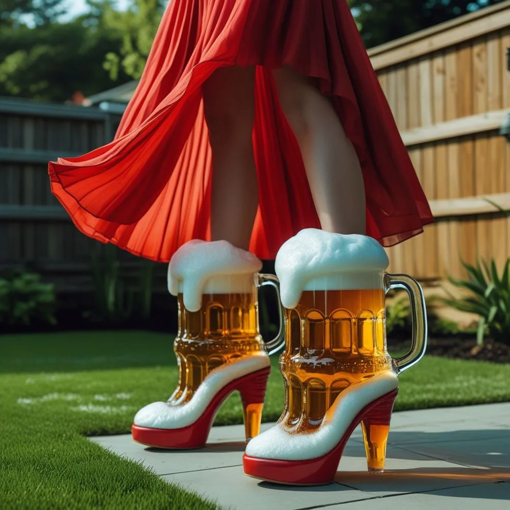 Beer Mug High Heels