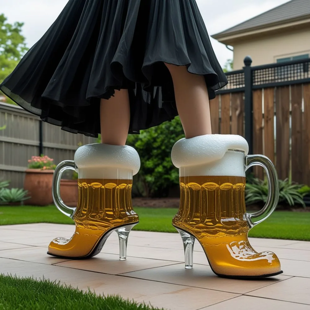 Beer Mug High Heels