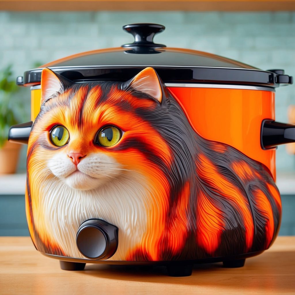 Cat-shaped Slow Cookers Nature’s Perfect Meal