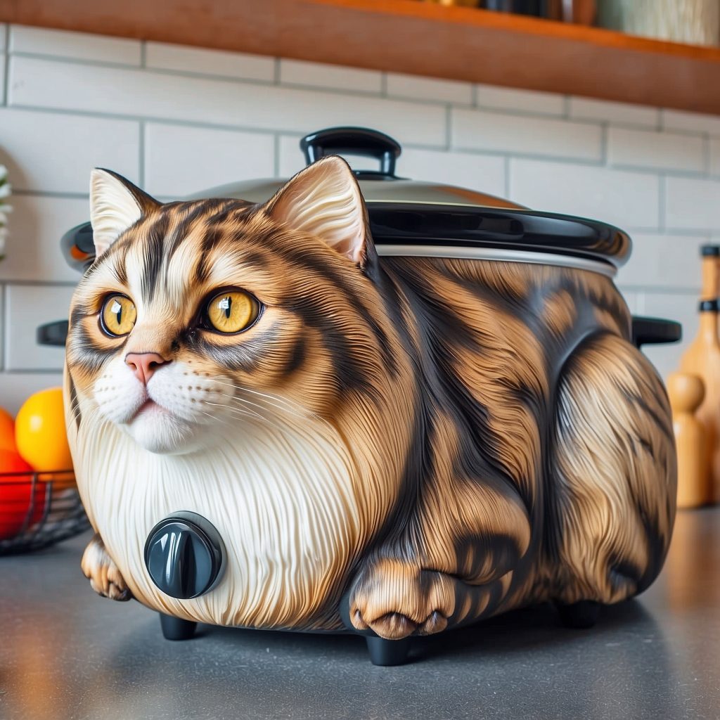 Cat-shaped Slow Cookers Nature’s Perfect Meal