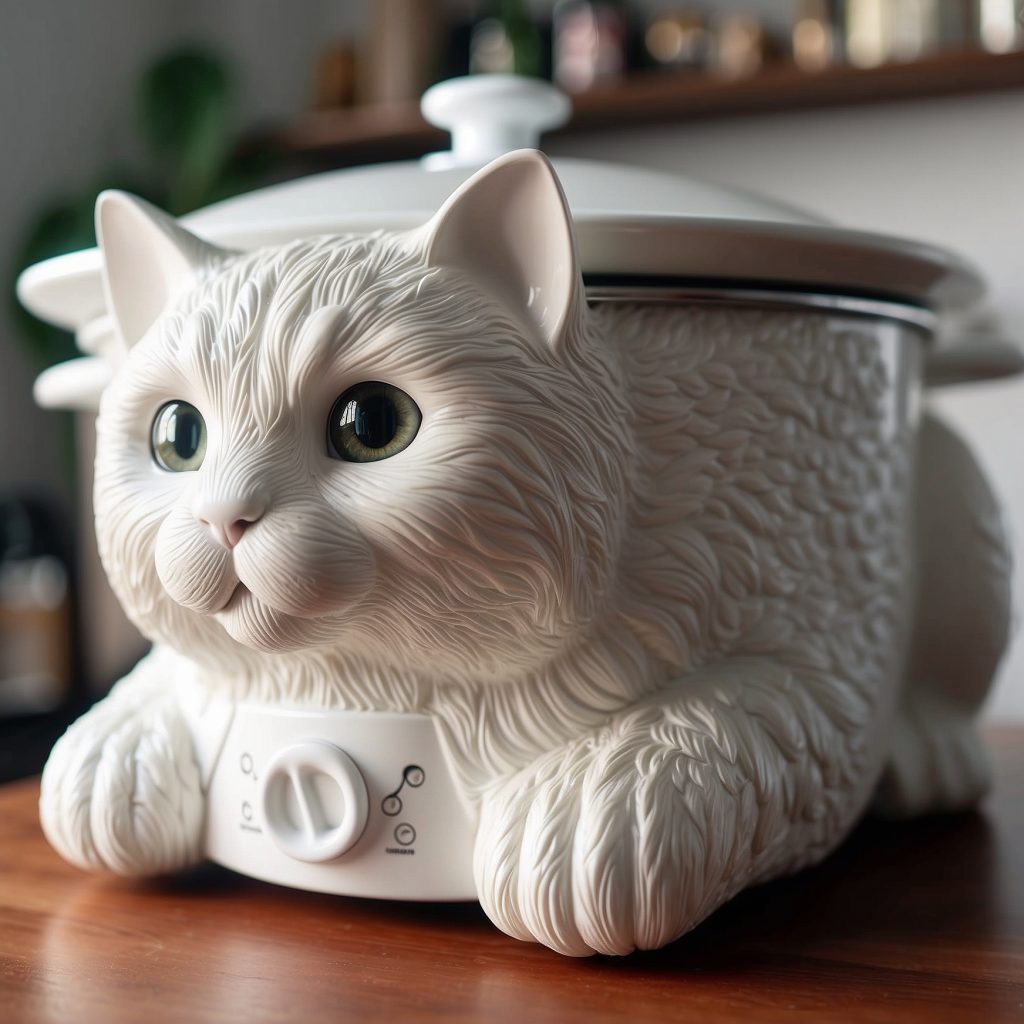 Cat-shaped Slow Cookers Nature’s Perfect Meal
