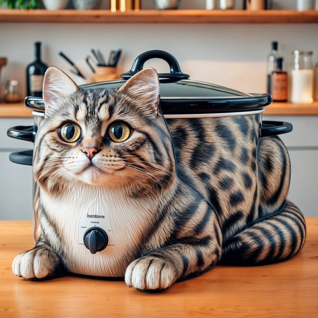 Cat-shaped Slow Cookers Nature’s Perfect Meal