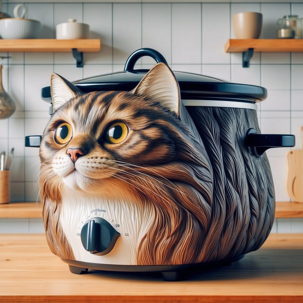 Cat-shaped Slow Cookers Nature’s Perfect Meal