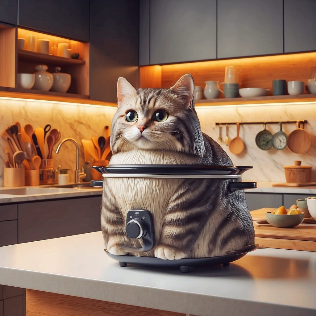 Cat-shaped Slow Cookers Nature’s Perfect Meal