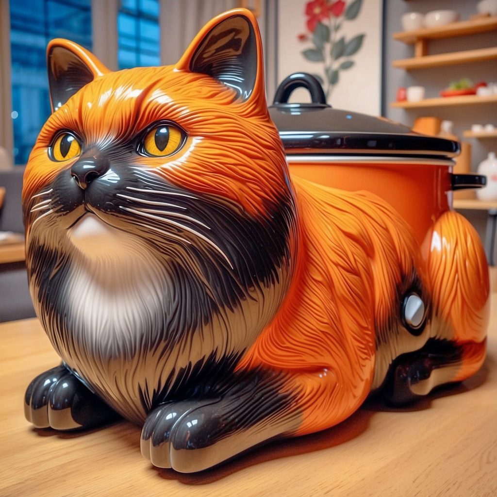 Cat-shaped Slow Cookers Nature’s Perfect Meal