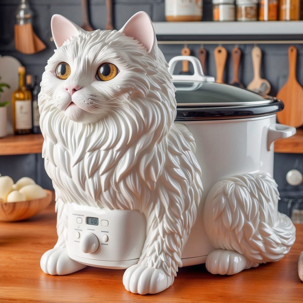Cat-shaped Slow Cookers Nature’s Perfect Meal