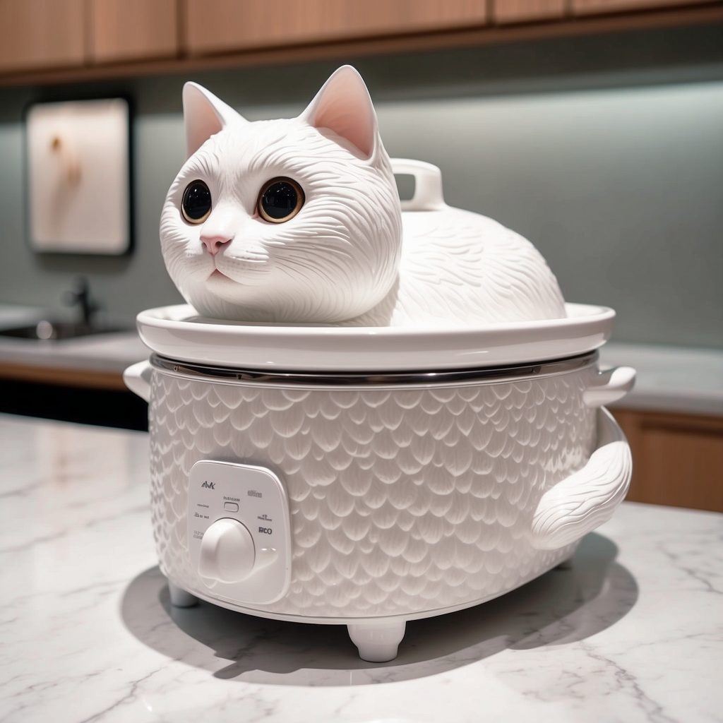 Cat-shaped Slow Cookers Nature’s Perfect Meal