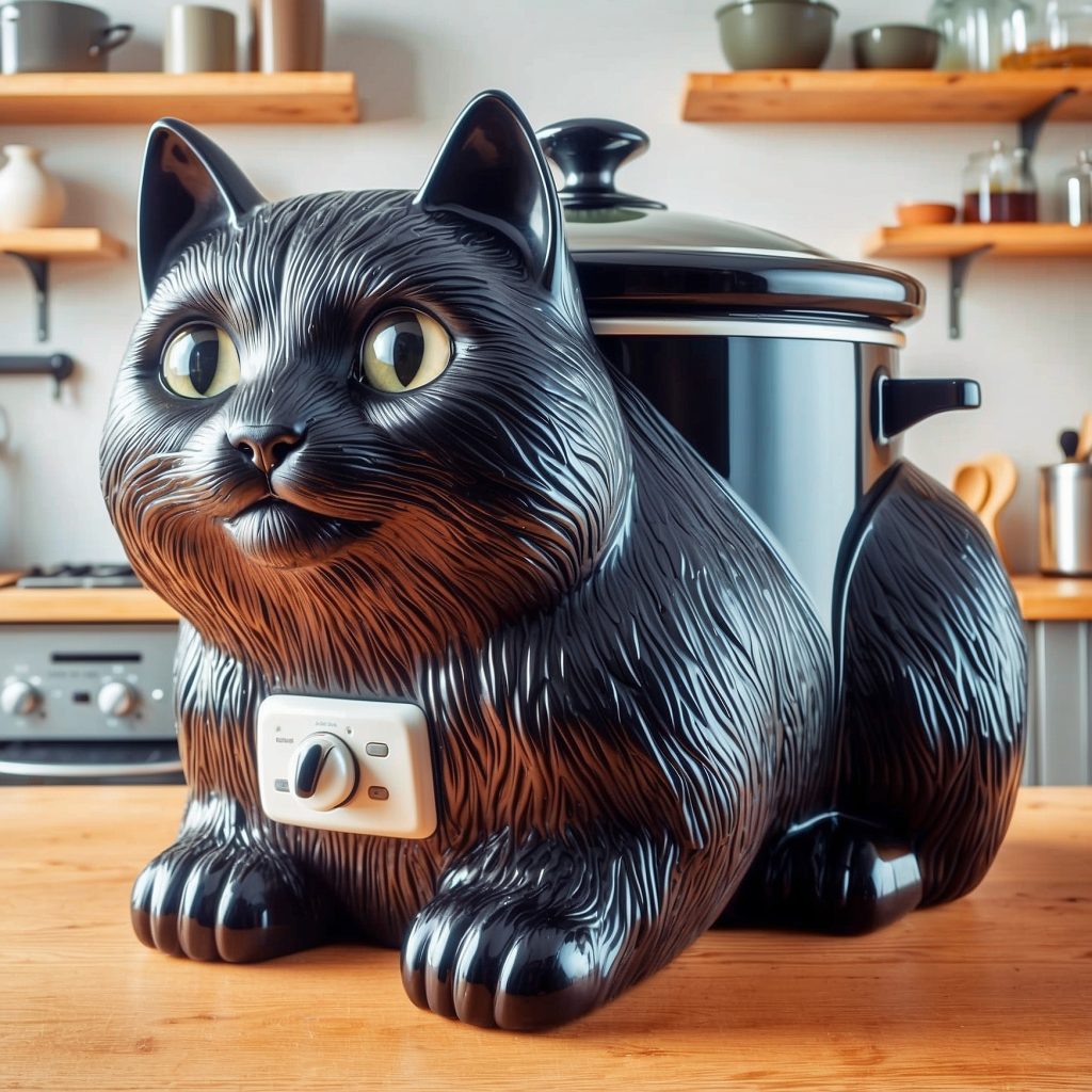Cat-shaped Slow Cookers Nature’s Perfect Meal