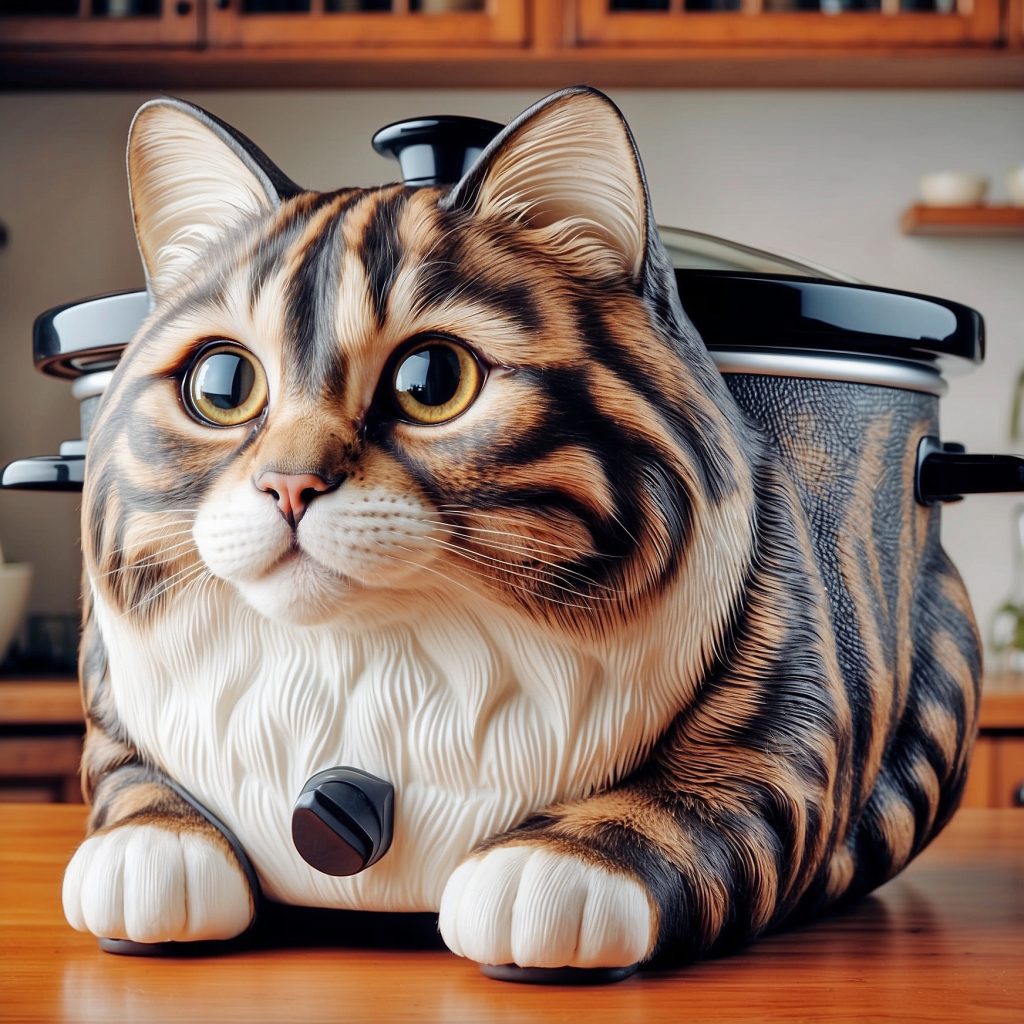 Cat-shaped Slow Cookers Nature’s Perfect Meal