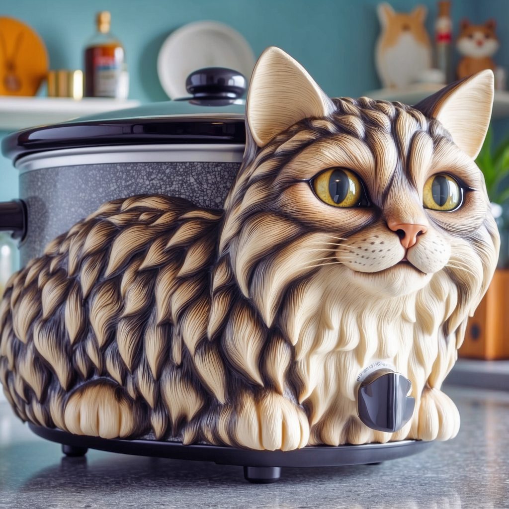 Cat-shaped Slow Cookers Nature’s Perfect Meal