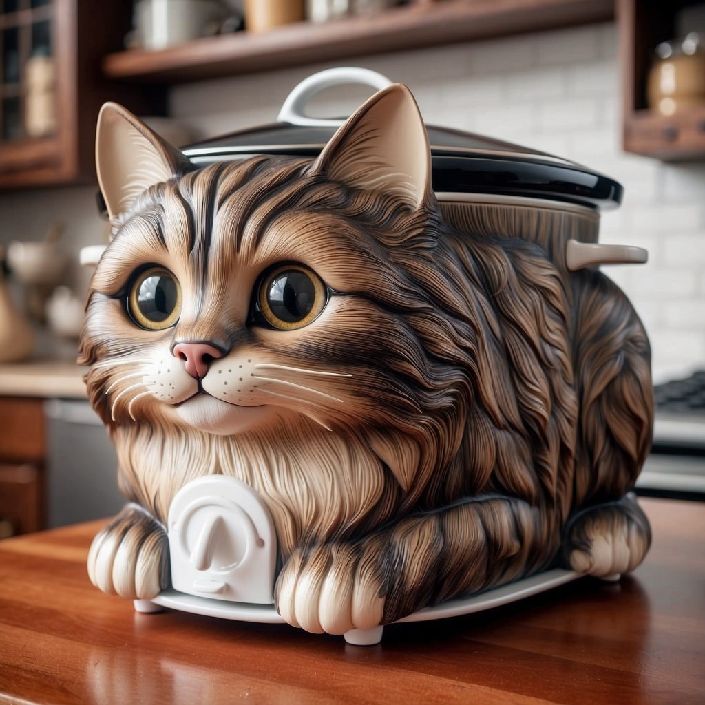Cat-shaped Slow Cookers Nature’s Perfect Meal