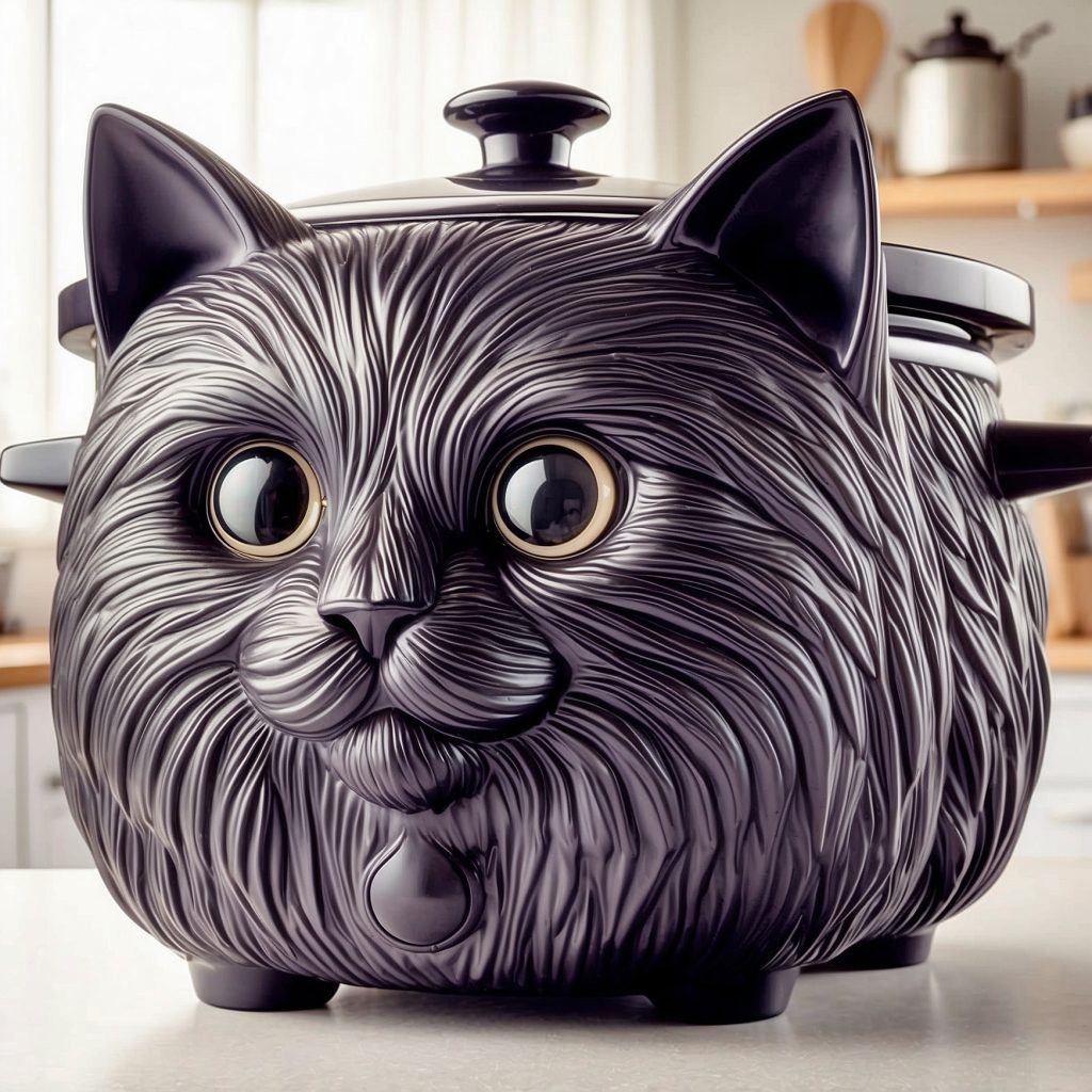 Cat-shaped Slow Cookers Nature’s Perfect Meal