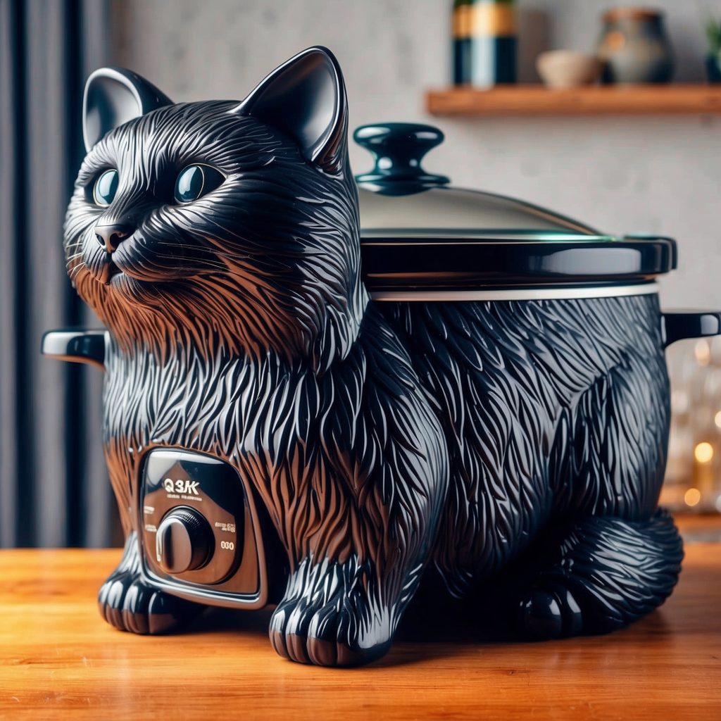 Cat-shaped Slow Cookers Nature’s Perfect Meal