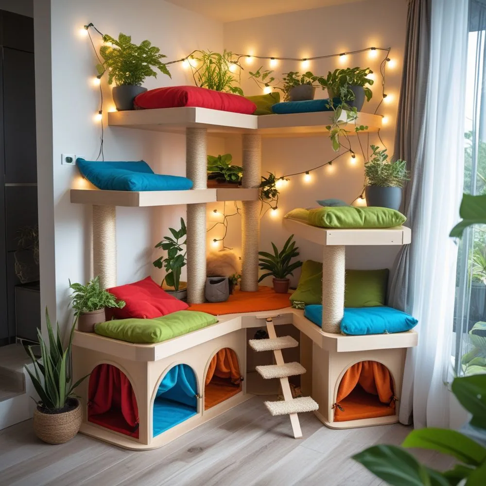 Corner Cat Towers