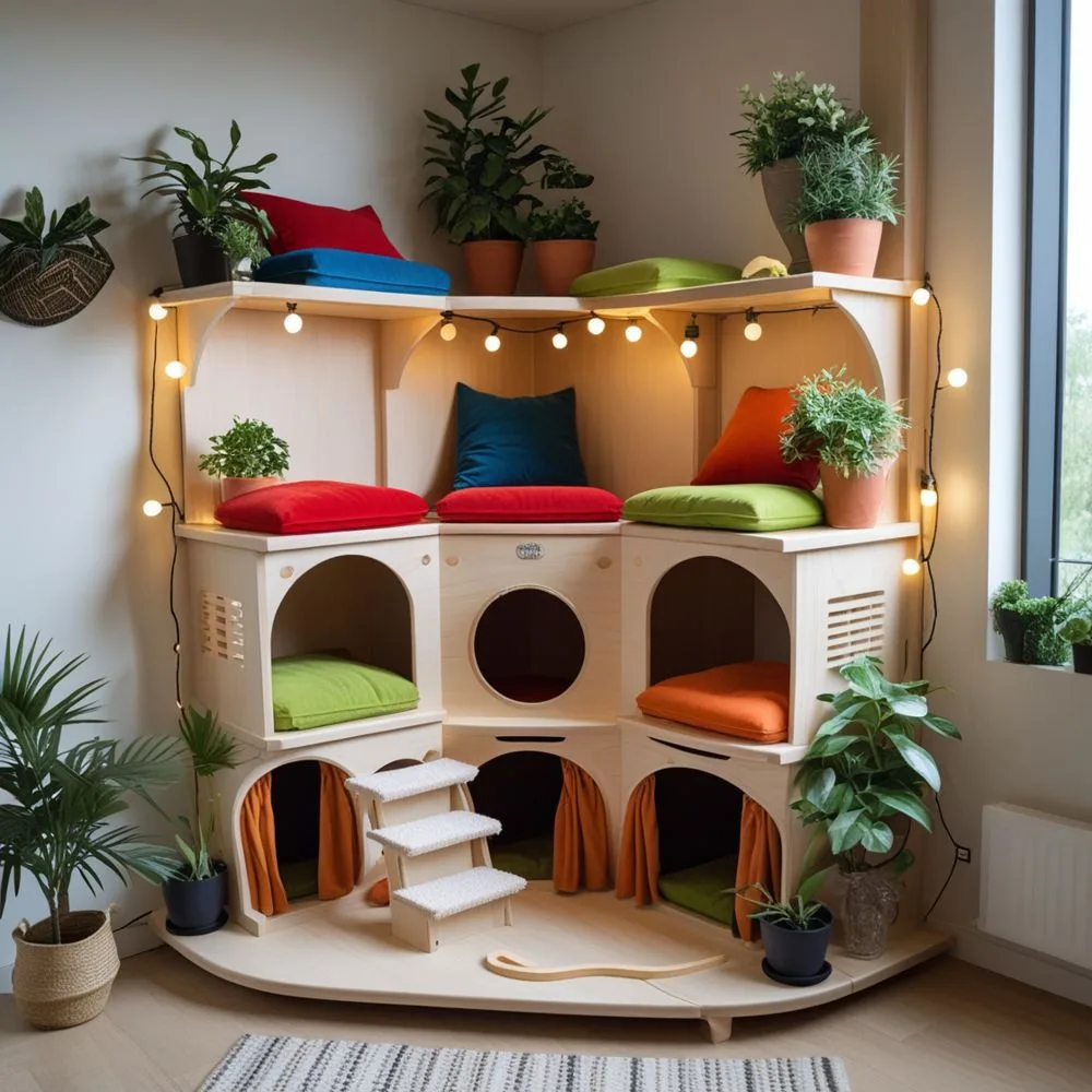 Corner Cat Towers