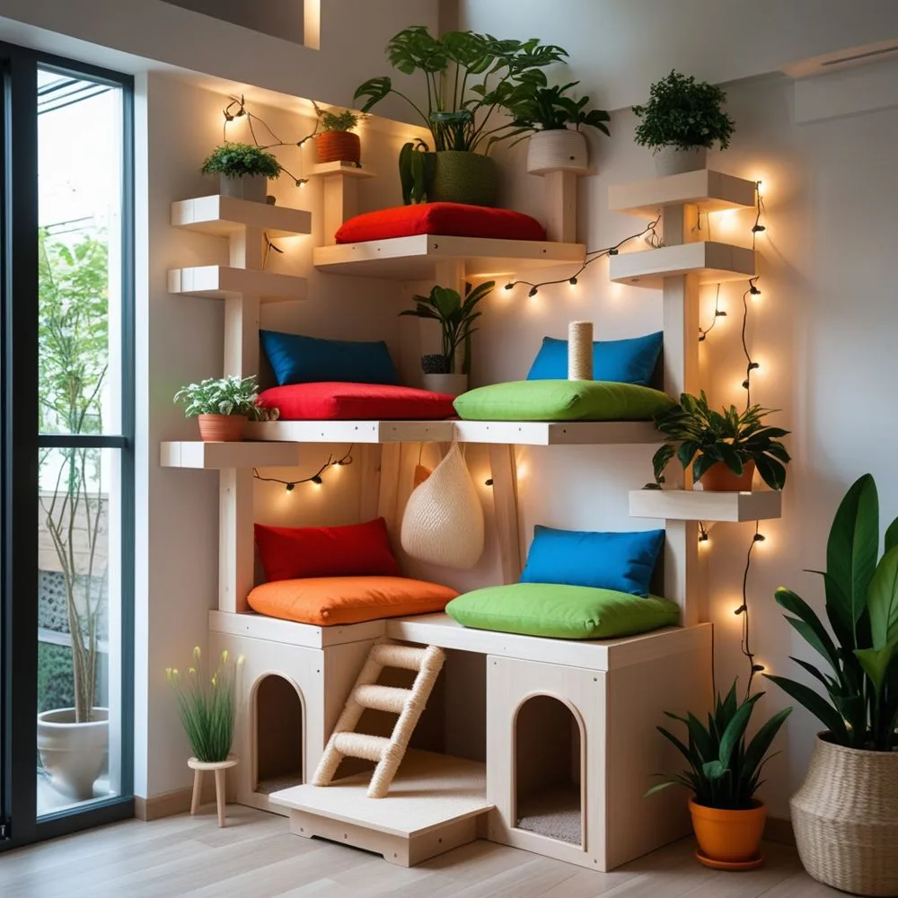 Corner Cat Towers