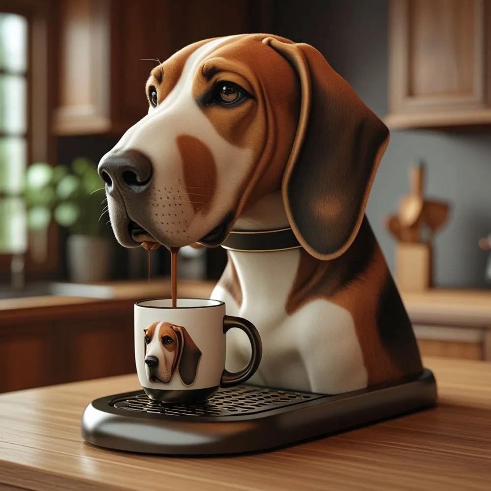 Dog Shaped Coffee Maker