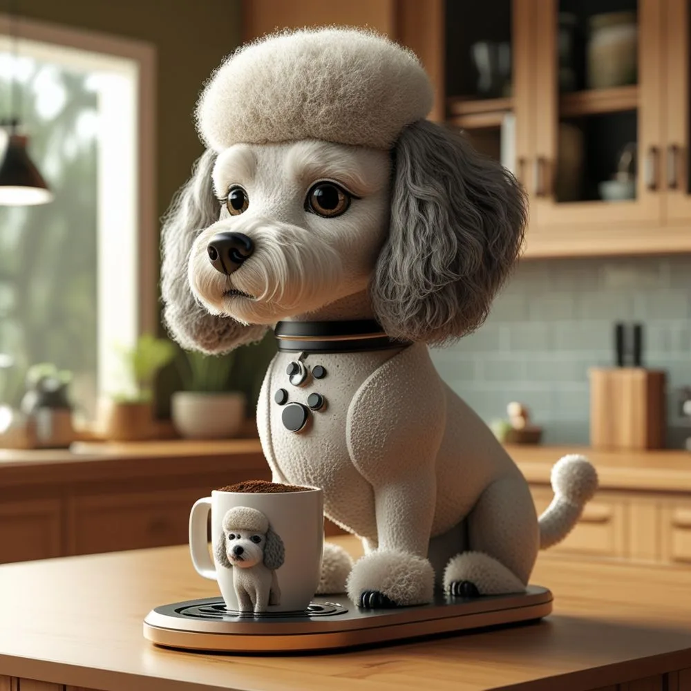 Dog Shaped Coffee Maker