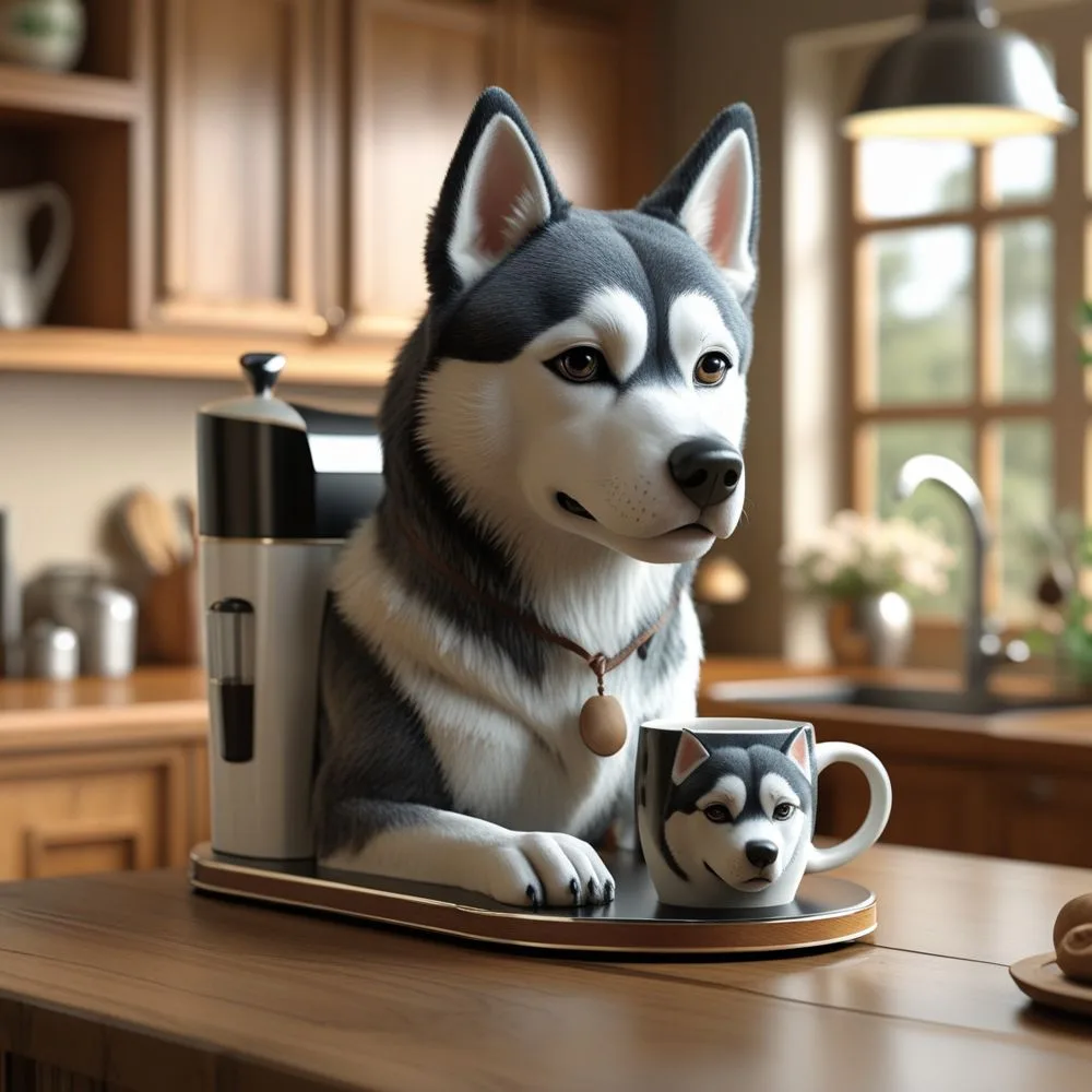 Dog Shaped Coffee Maker