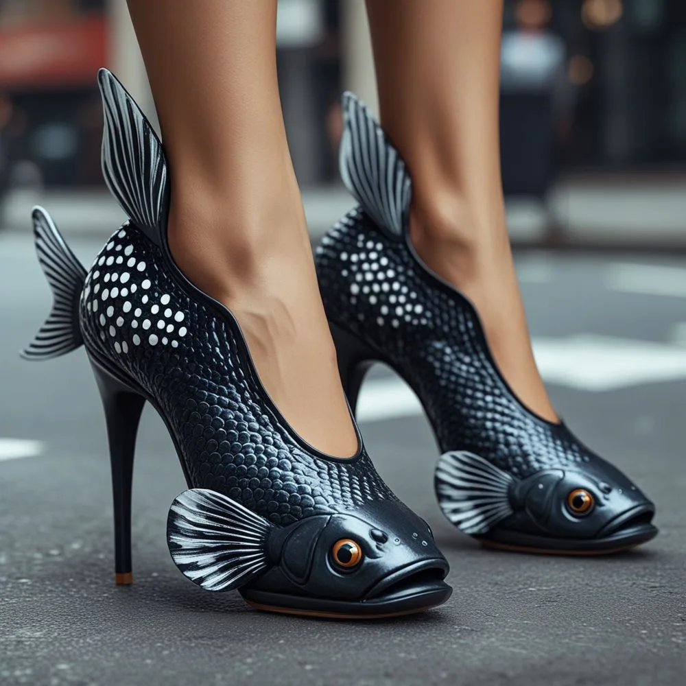 Fish High Heels