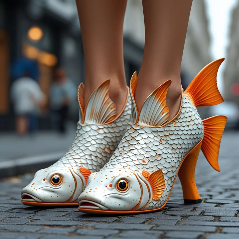 Fish High Heels
