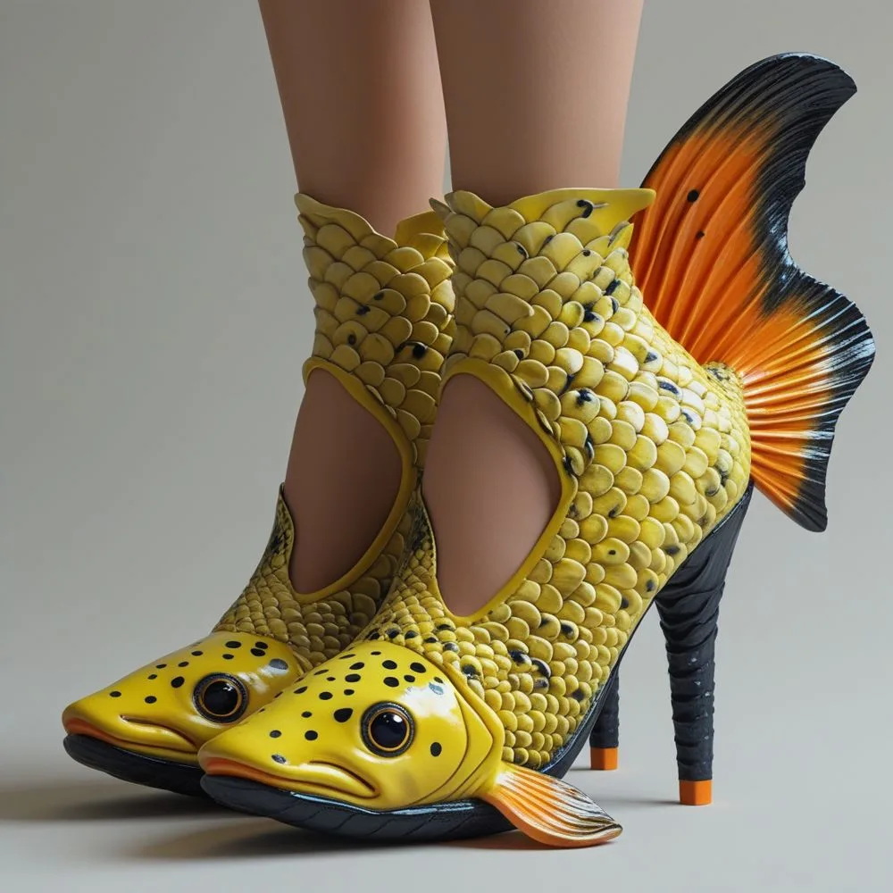 Fish High Heels