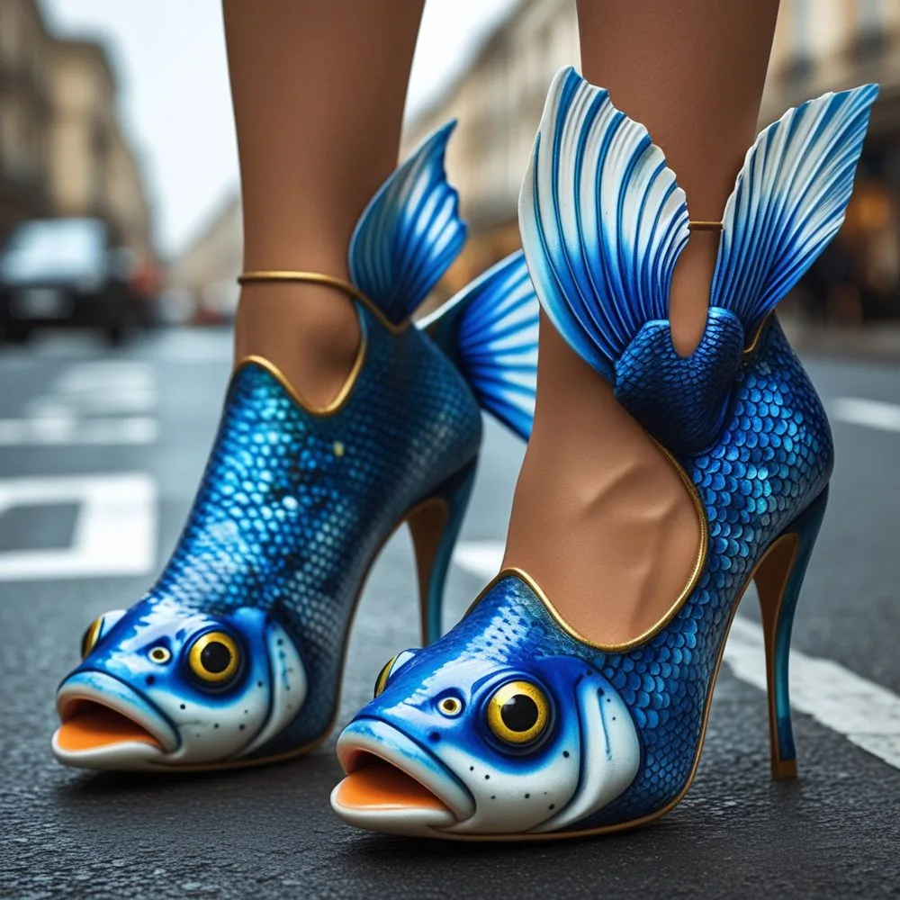 Fish High Heels